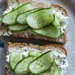 Cream Cheese Cucumber Sandwiches