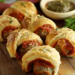 Meatball Crescent Rolls