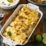 White Chicken Enchiladas