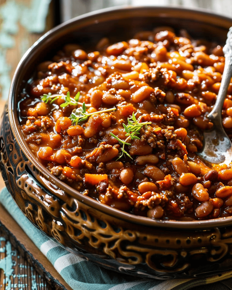 Baked Beans with Ground Beef