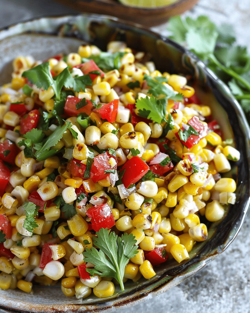Charred Corn Salsa