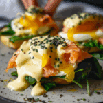 Creamy Salmon Eggs Benedict