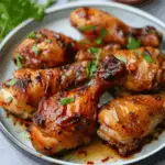 Crispy Lemongrass Chicken Drumsticks in Air Fryer