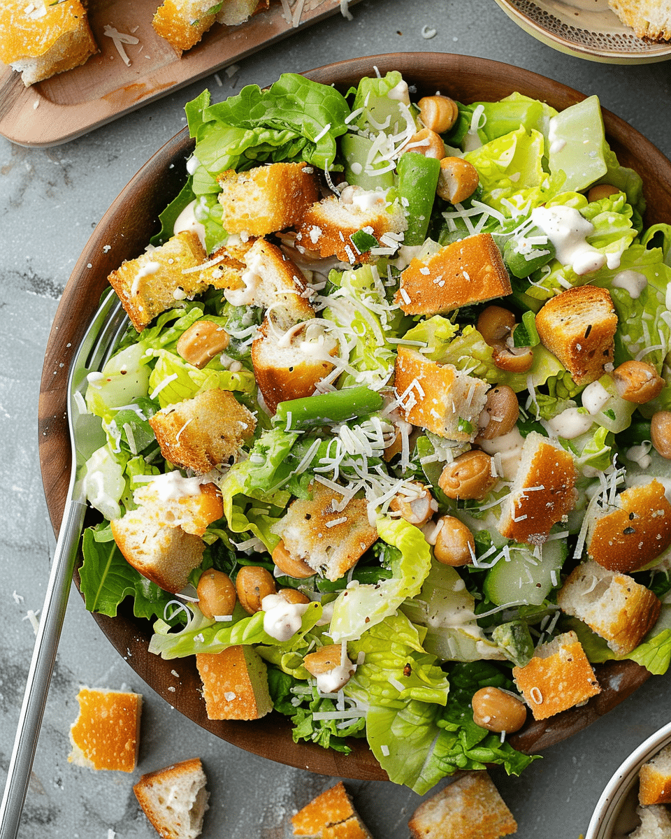 Homemade Caesar Salad
