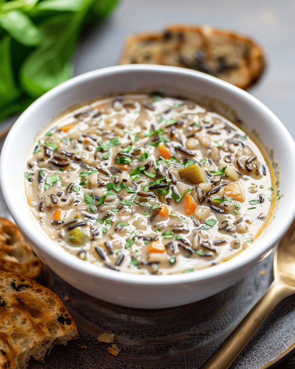 Instant Pot Wild Rice Soup