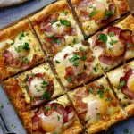 Puff Pastry Breakfast Pizza