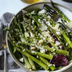 Simple Roasted Asparagus Salad
