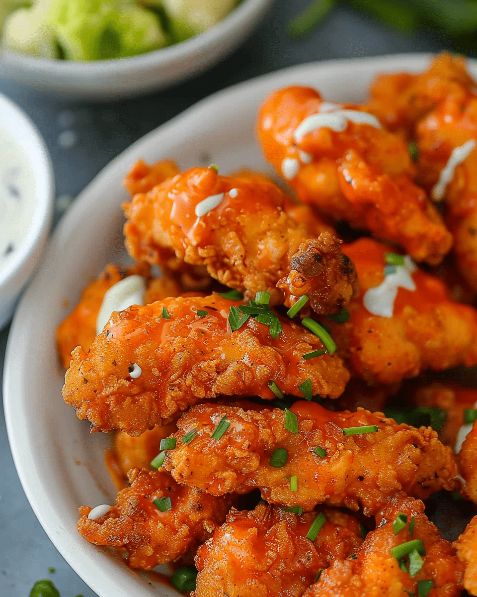 Air Fryer Buffalo Chicken Tenders
