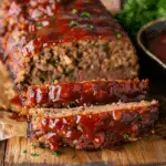 BBQ Smoked Meatloaf with Glaze