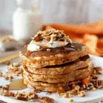 Gluten-Free Carrot Cake Pancakes