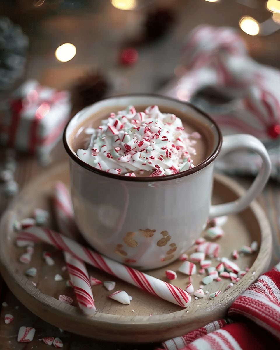 Hot Chocolate with Peppermint