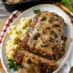 Meatloaf with Mushroom Gravy