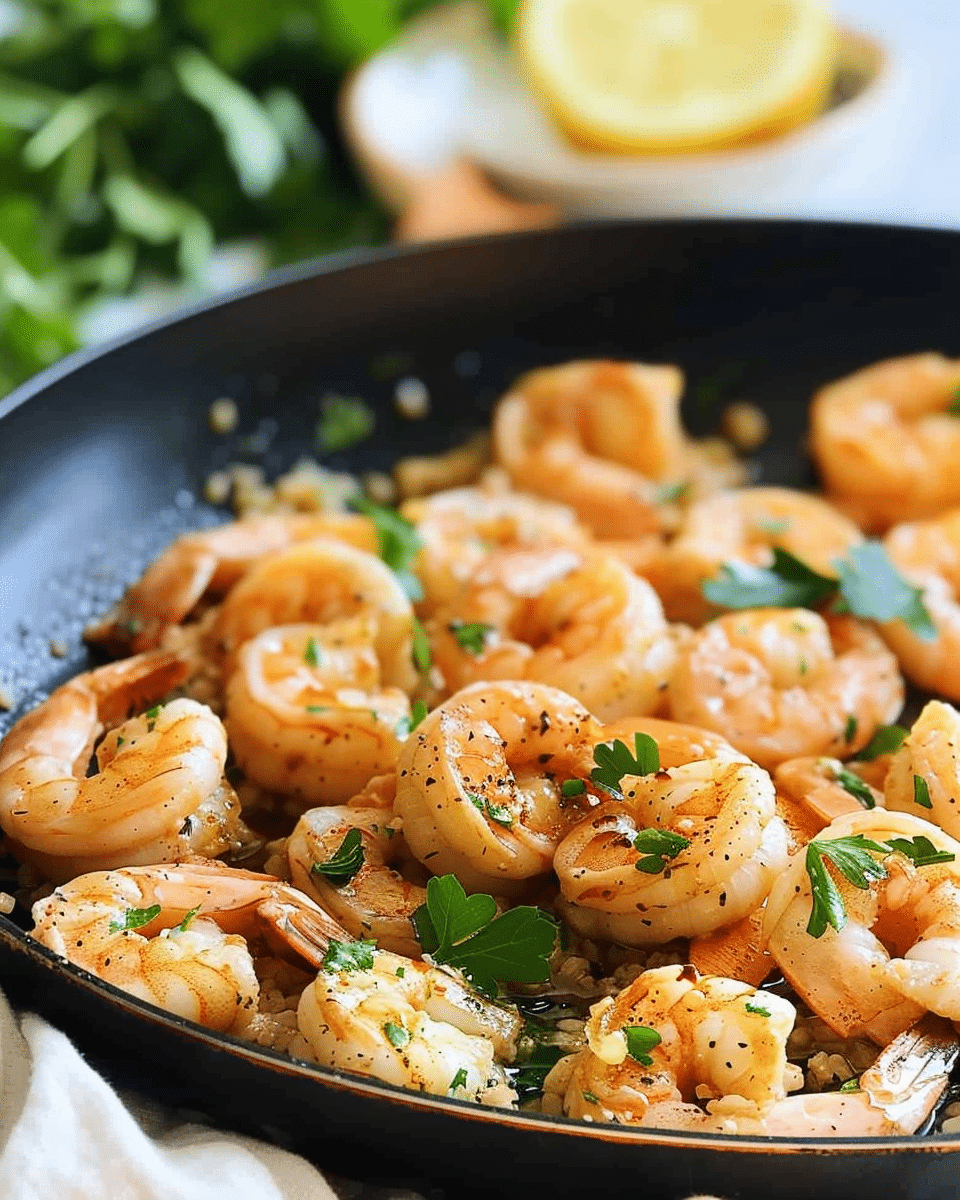 Pan Seared Shrimp