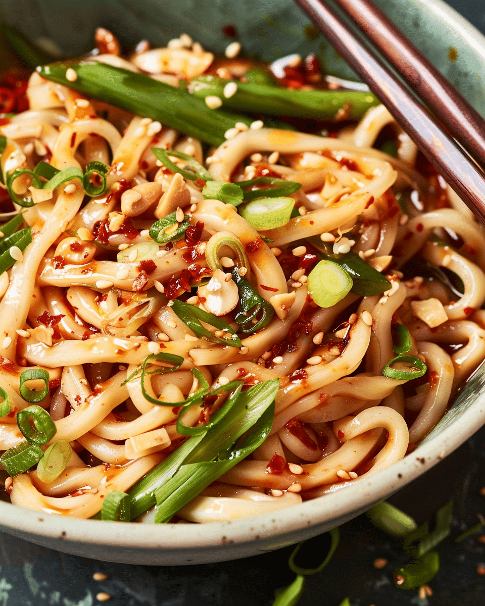 Spicy Udon Noodles