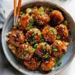 Asian Glazed Turkey Meatballs