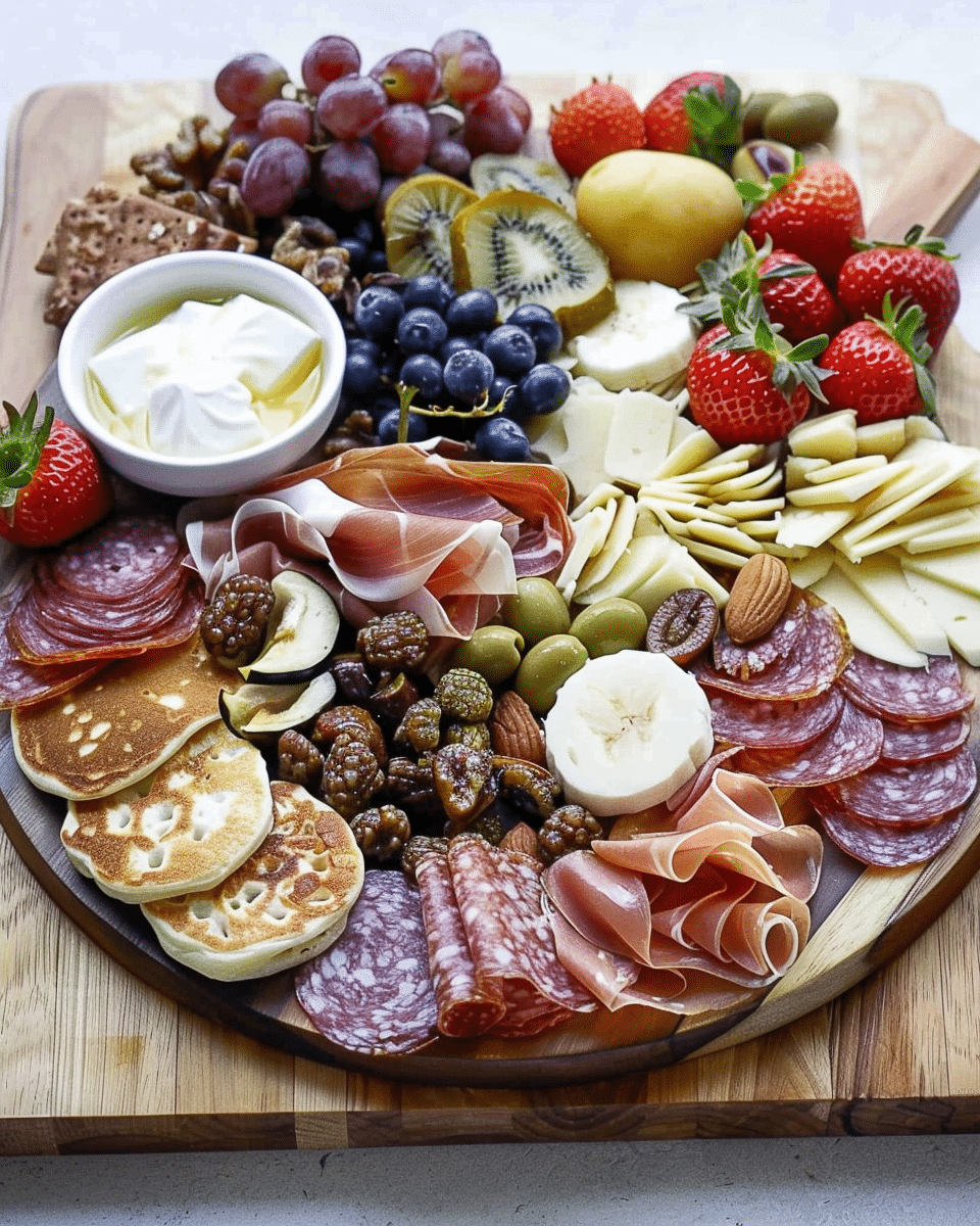 Pancake Charcuterie Board