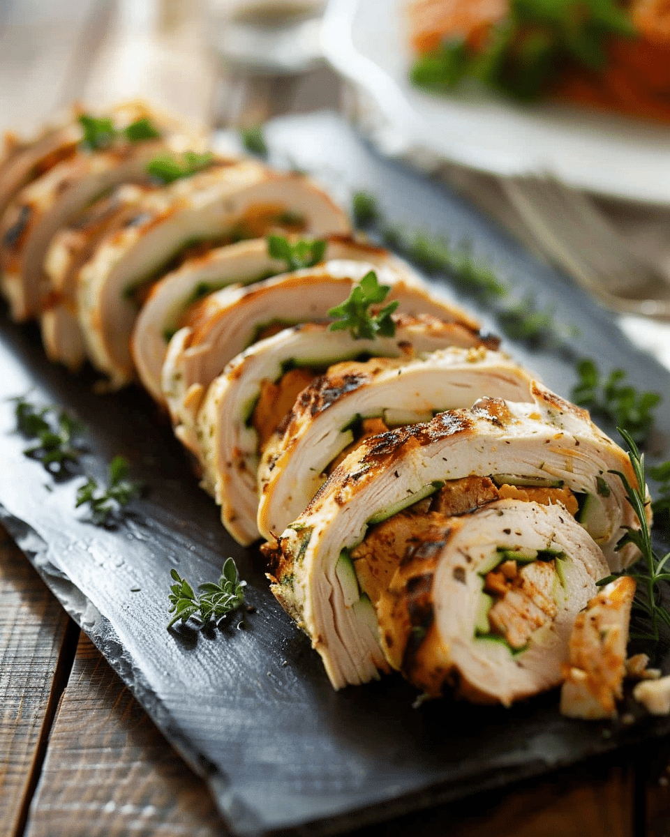 Turkey or Chicken Roll-Ups
