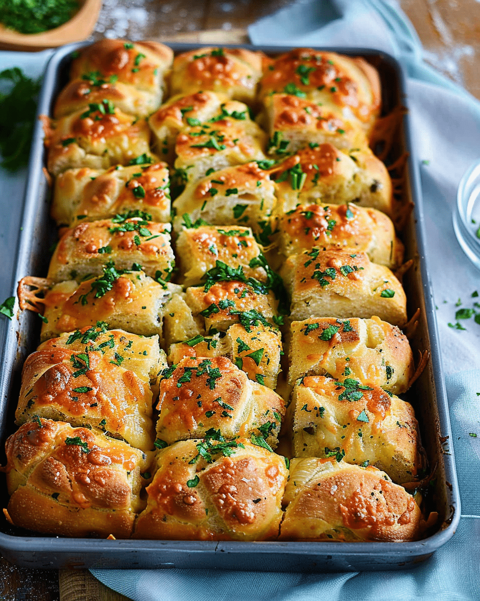 Cheesy Garlic Bubble Bread