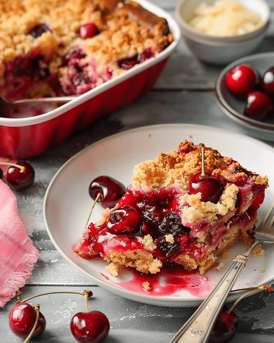 Cherry Dump Cake