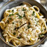 Chicken and Mushroom Pasta Bake