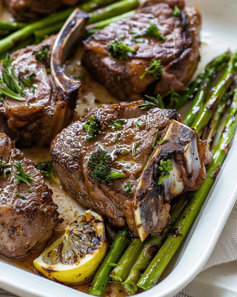 Easy Baked Lamb Chops
