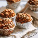 Carrot Cake Oat Muffins