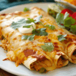 Creamy Chicken Enchiladas