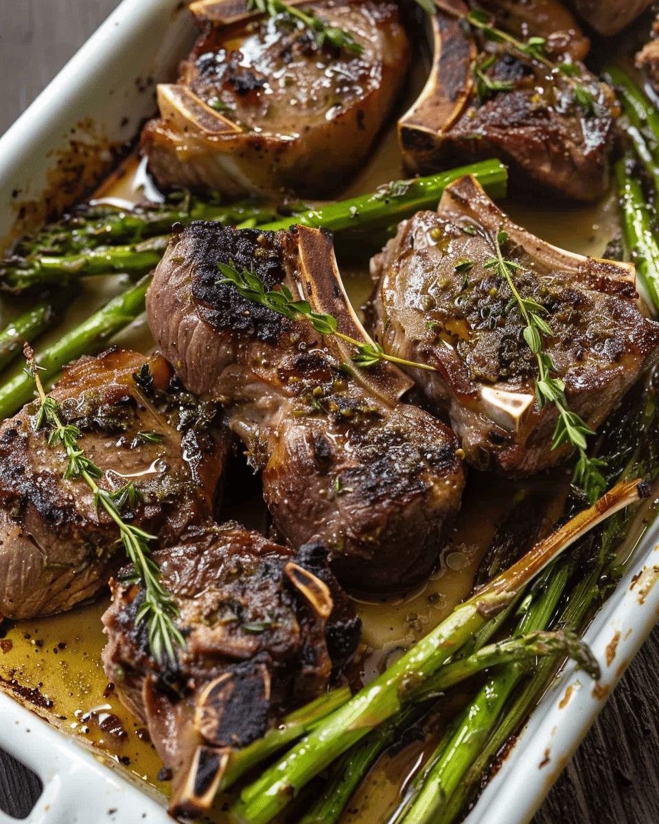Baked Lamb Chops