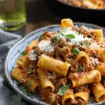 Meat Sauce Rigatoni