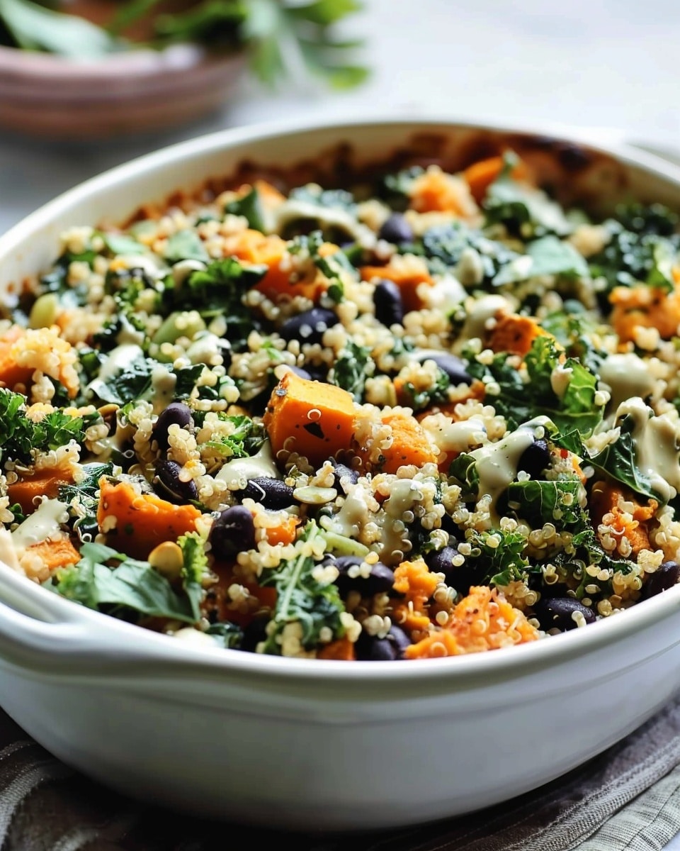 Sweet Potato Casserole with Black Beans