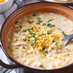 Creamy Slow Cooker White Chicken Chili