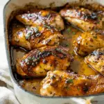 Maple Mustard Glazed Chicken