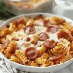 Pepperoni Pasta Bake