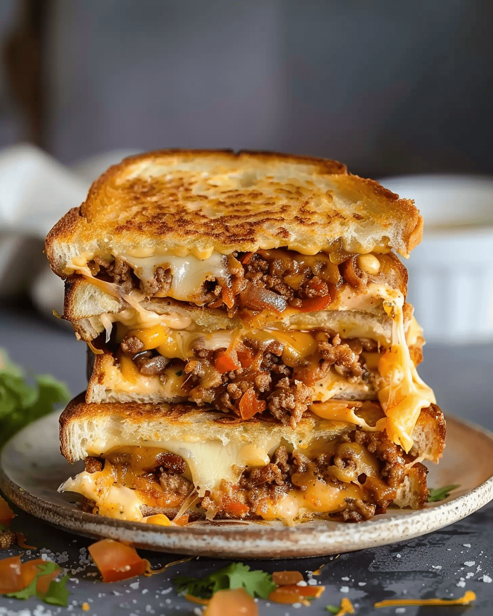 Taco Grilled Cheese