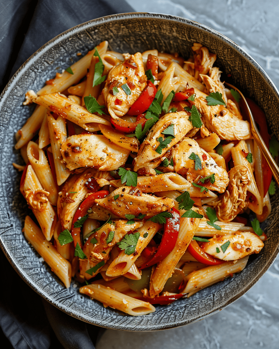 Chicken Fajita Pasta