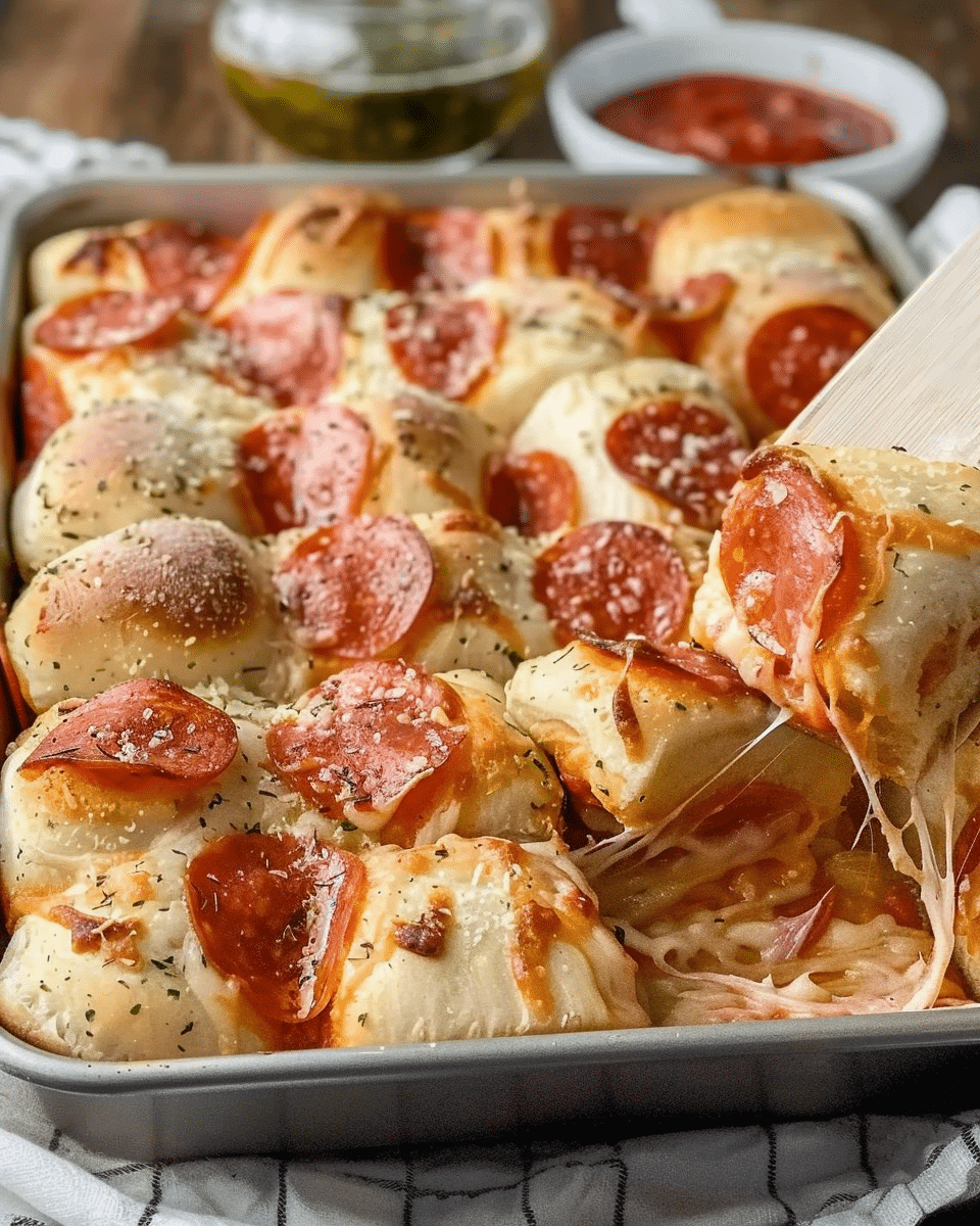 Easy Pepperoni Rolls