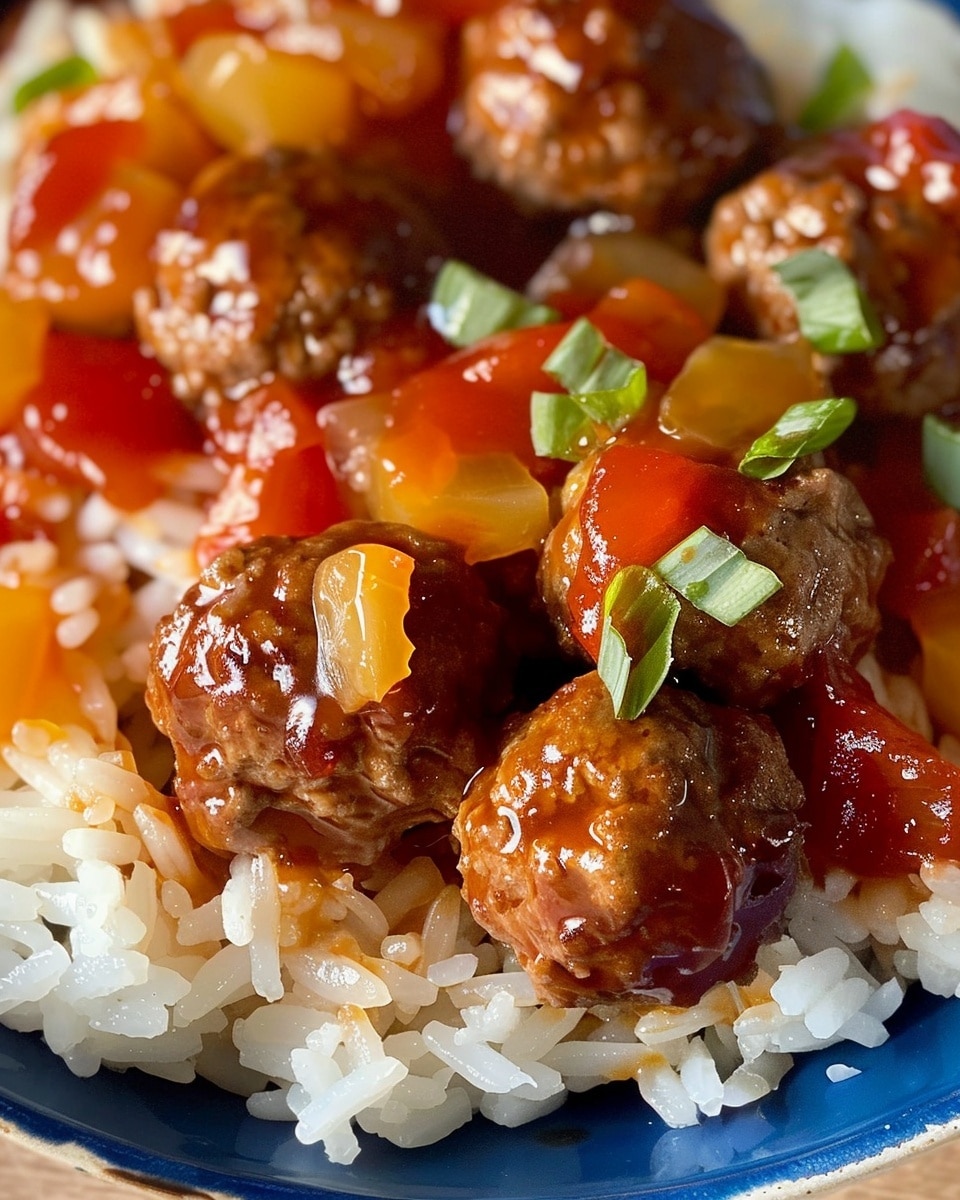 Sweet and Sour Meatballs