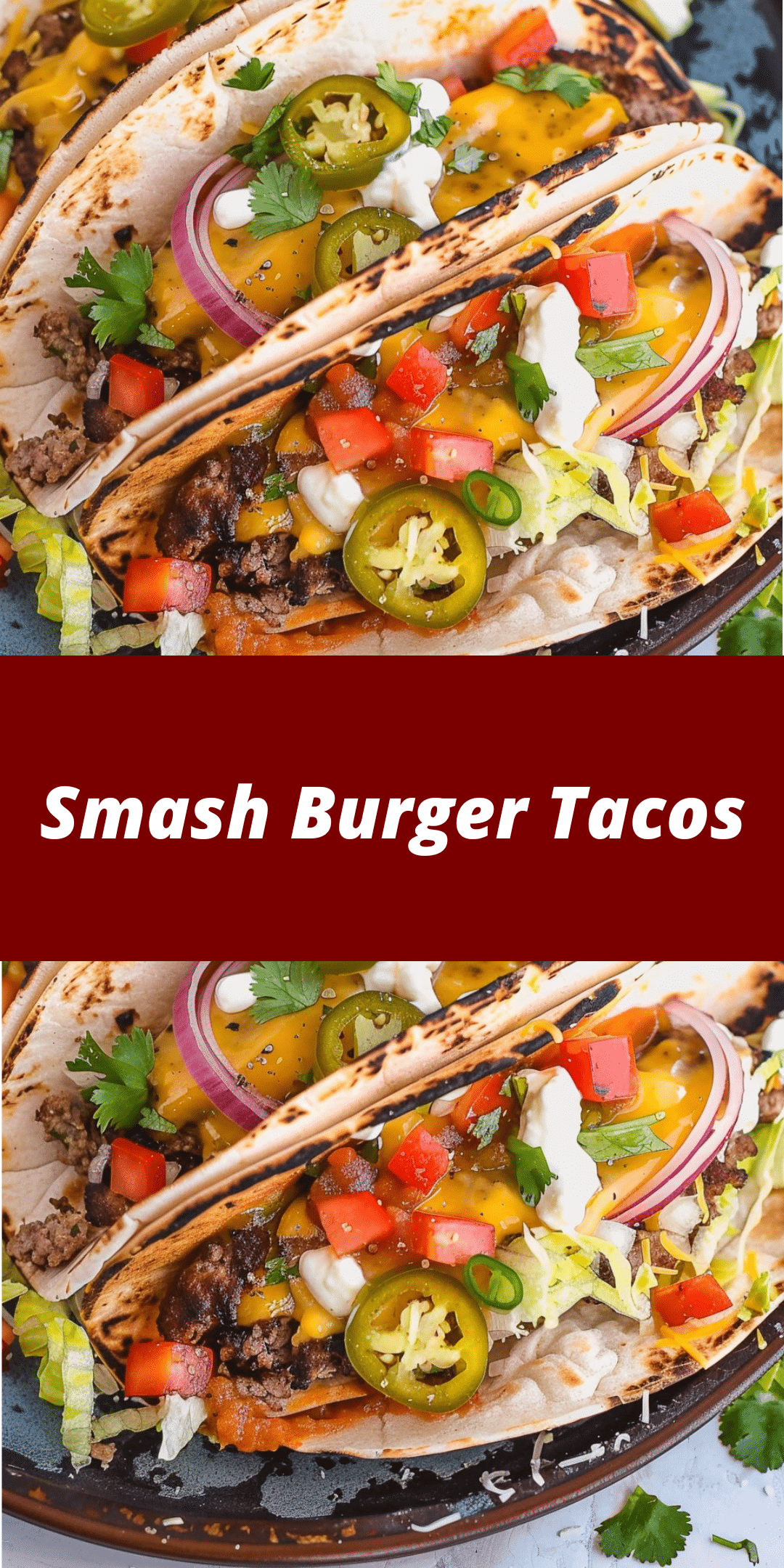 Smash Burger Tacos TheFamilyCooking