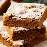 Chewy Gingerbread Bars