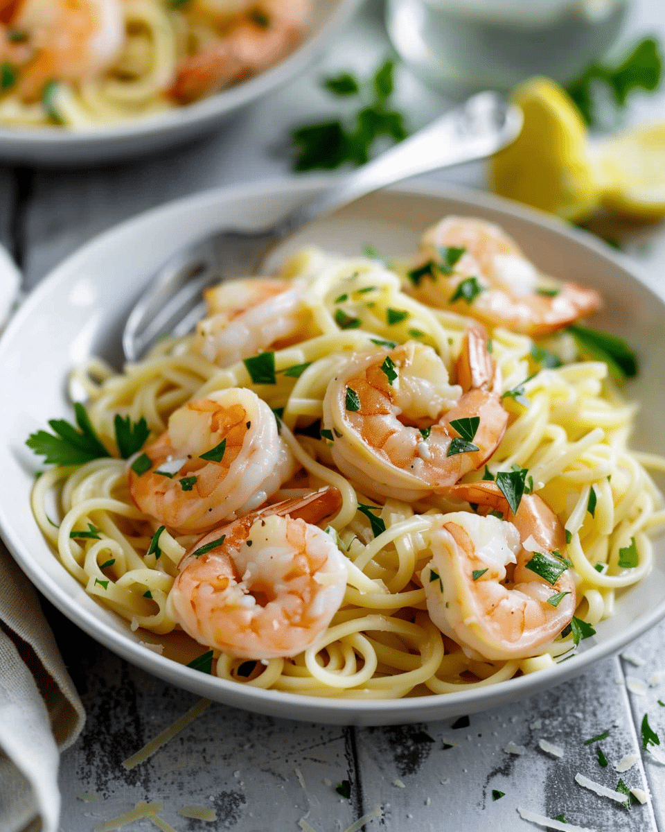 Dairy-Free Shrimp Scampi