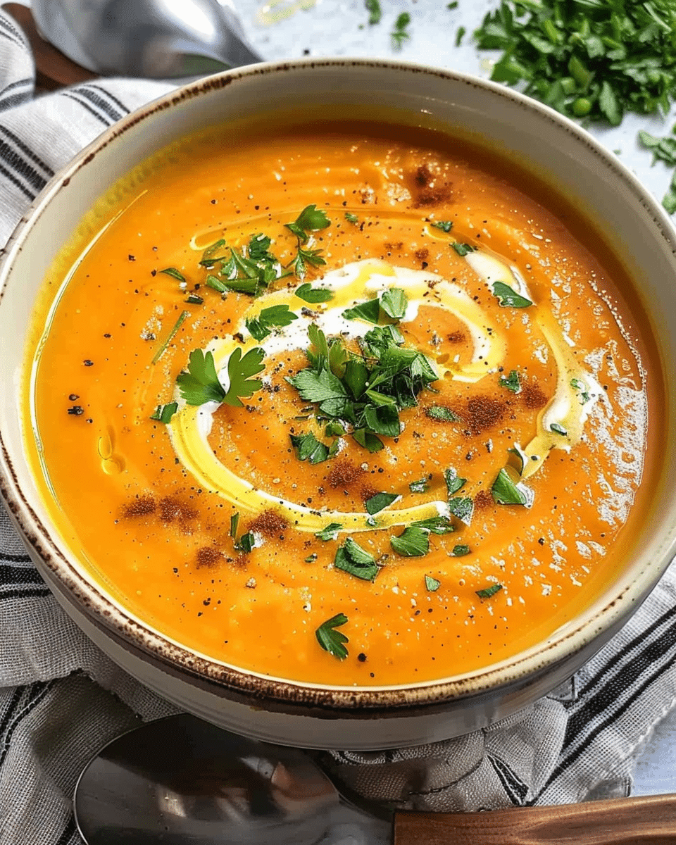 Roasted Carrot Soup