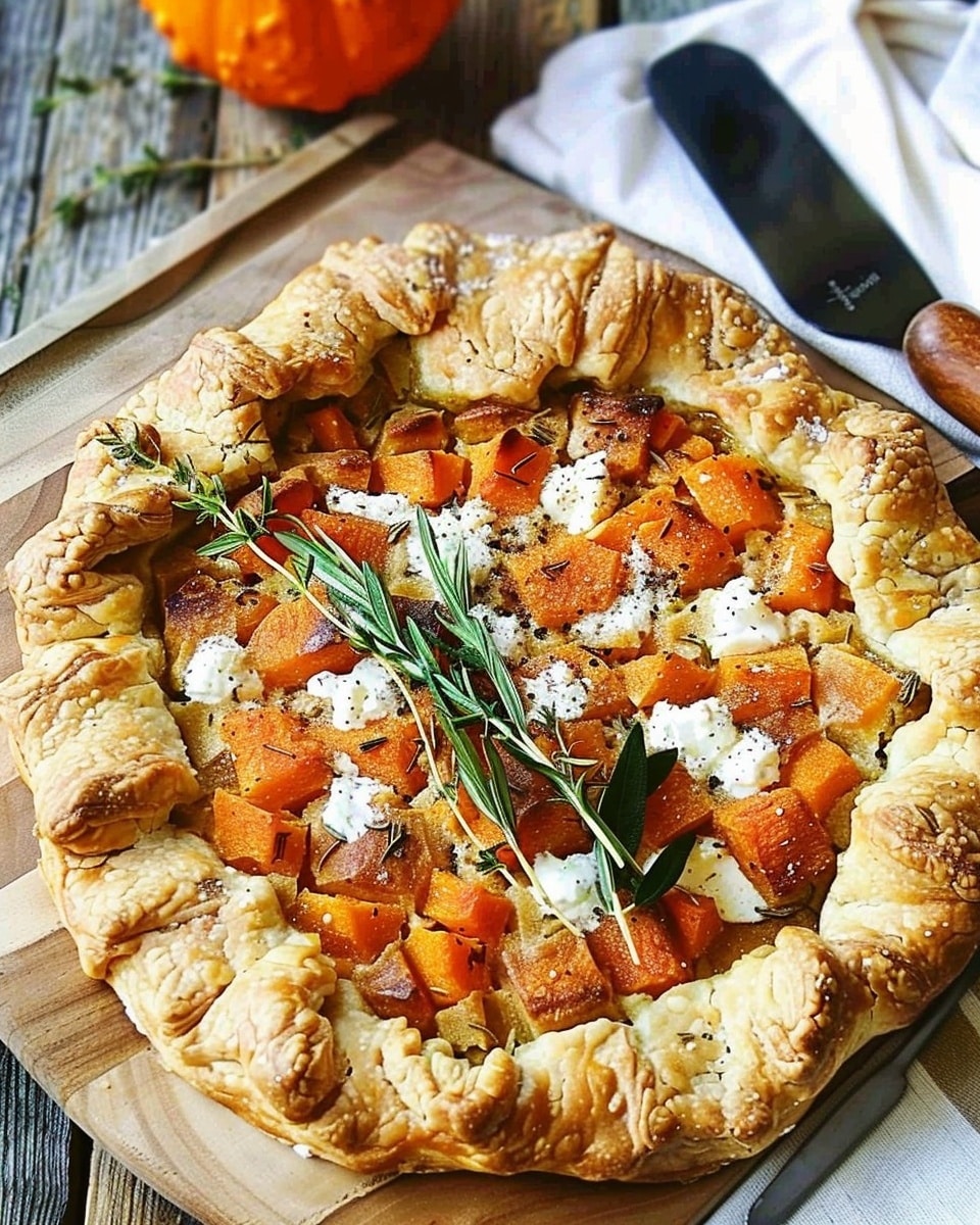 Butternut Squash Crostata With Ricotta