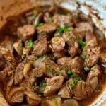 Chicken Livers with Onions