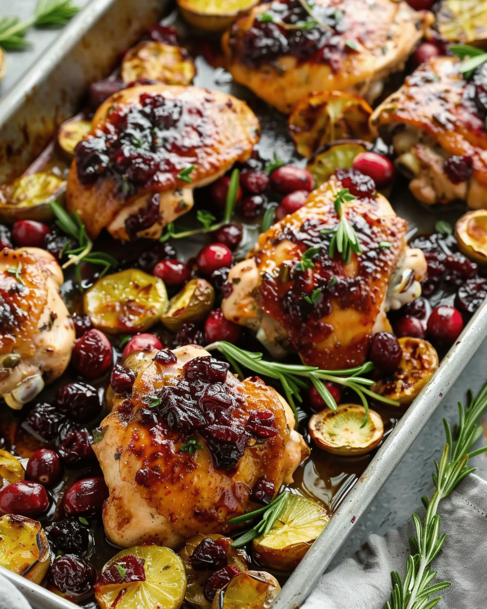 Cranberry Balsamic Chicken