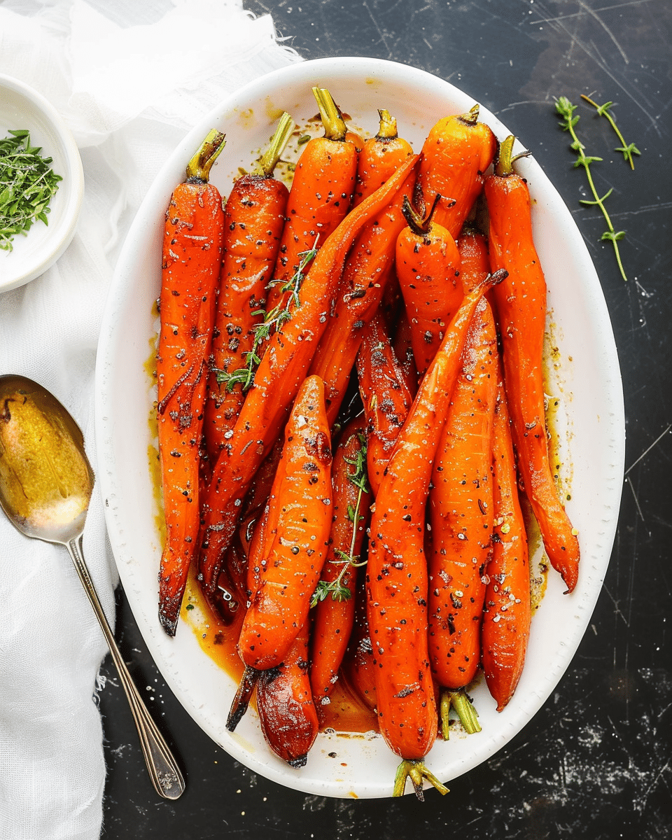 Glazed Roasted Carrots