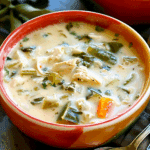 Poblano Chicken Cheese Soup