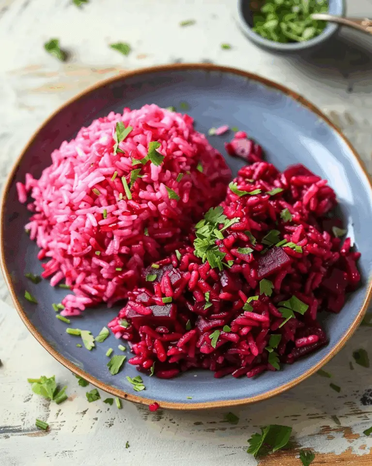 Beetroot Rice | TheFamilyCooking