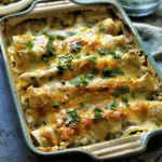Chicken Enchiladas with Green Chile Sauce