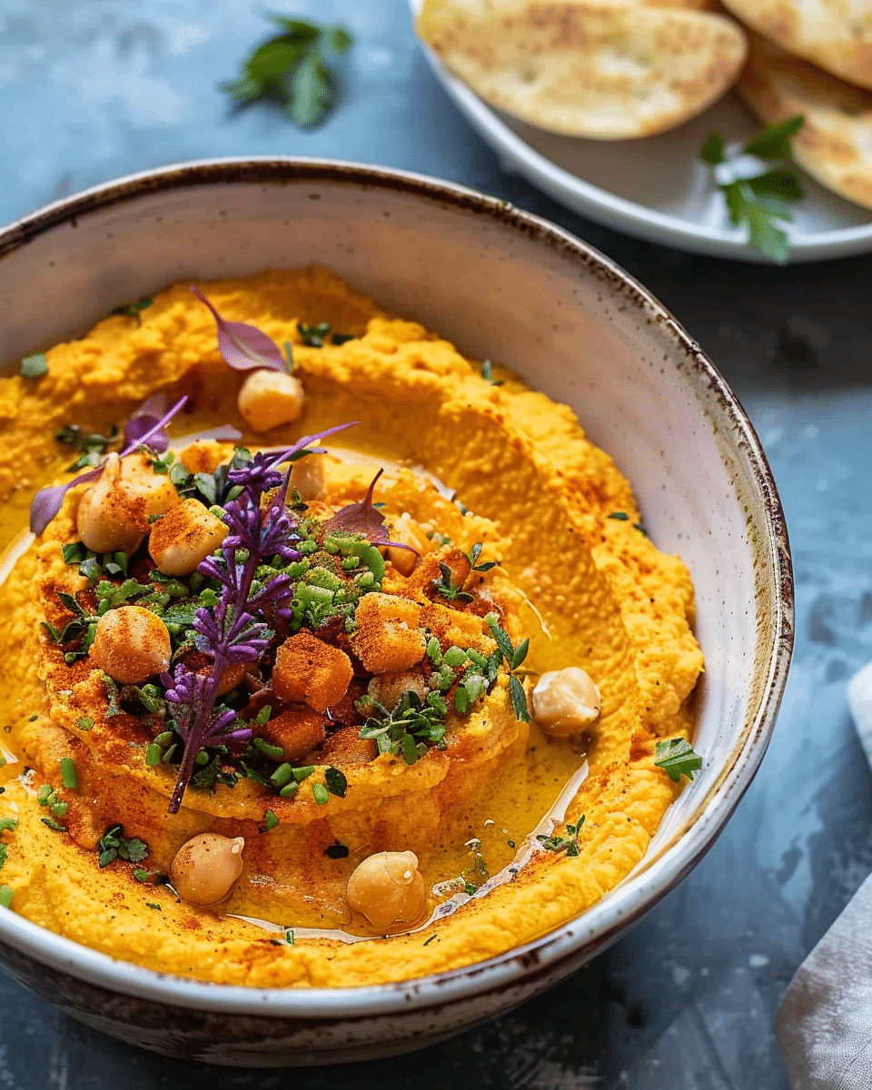 Vegan Carrot Hummus
