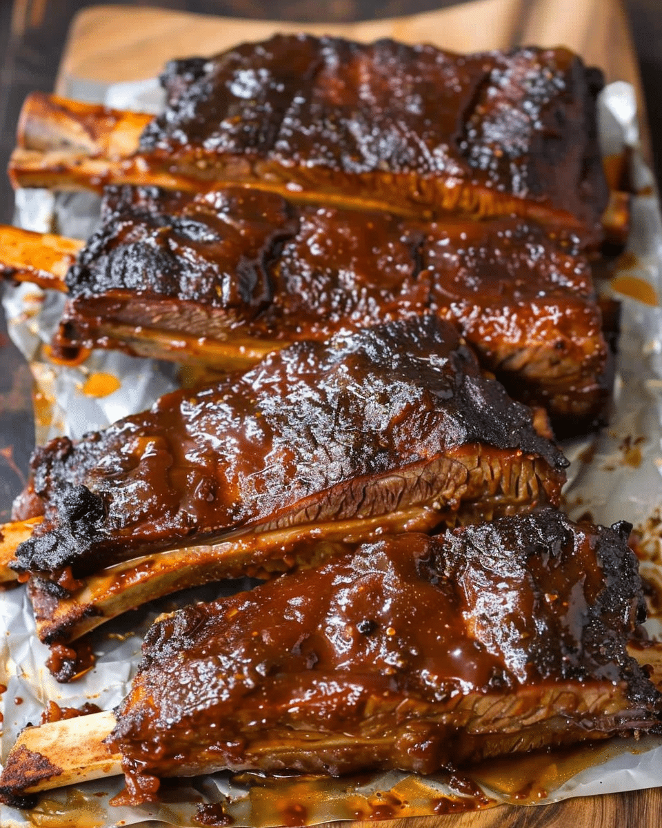 Beef Short Rib Rub And Baked BBQ Short Ribs